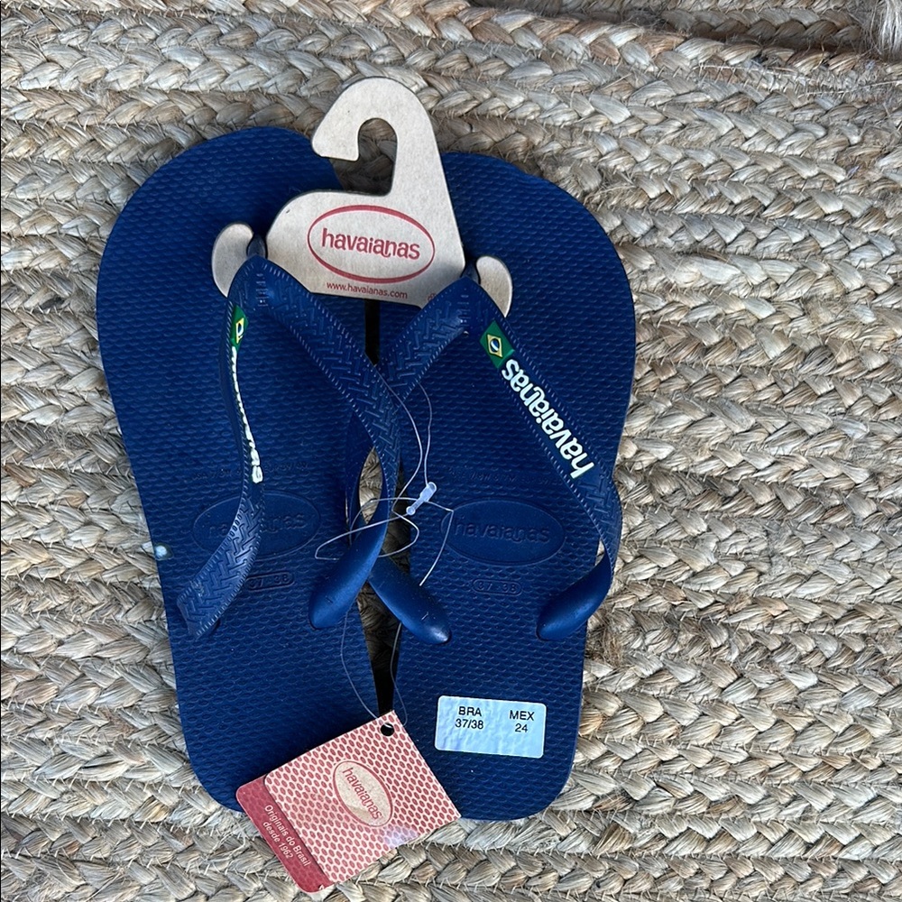 Havaianas Blue Sandals Classic Flip Flops